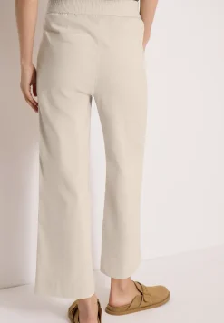 High Waist broek met wijde pijpen in Loose Fit