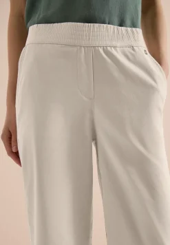 High Waist broek met wijde pijpen in Loose Fit