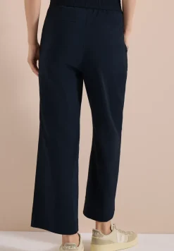 High Waist broek met wijde pijpen in Loose Fit