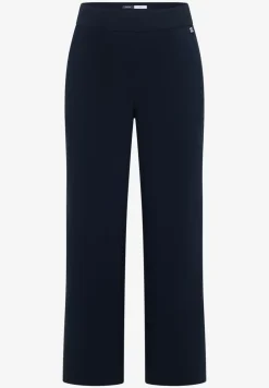 High Waist broek met wijde pijpen in Loose Fit