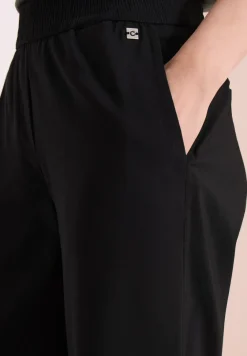 High Waist broek met wijde pijpen in Loose Fit