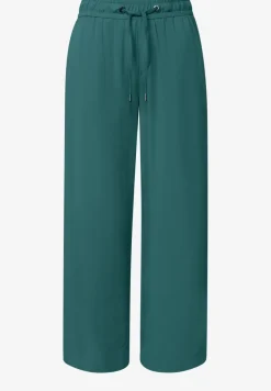 High Waist broek met wijde pijpen in Loose Fit