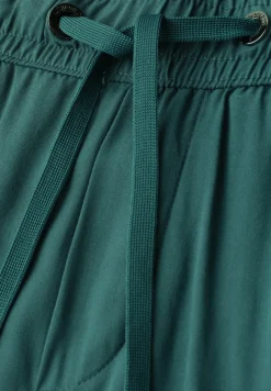 High Waist broek met wijde pijpen in Loose Fit
