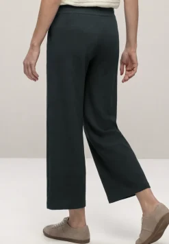 High Waist broek met wijde pijpen in Loose Fit