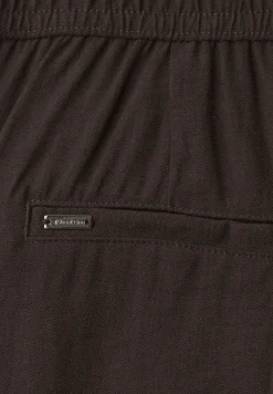 High Waist broek met wijde pijpen in Loose Fit