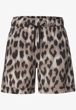 High Waist shorts met paperbag tailleband