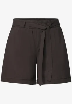 High Waist shorts met riem