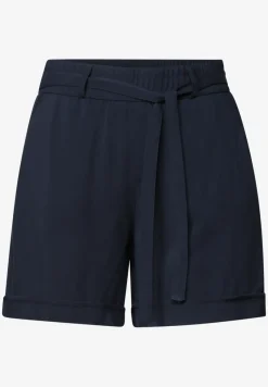 High Waist shorts met riem