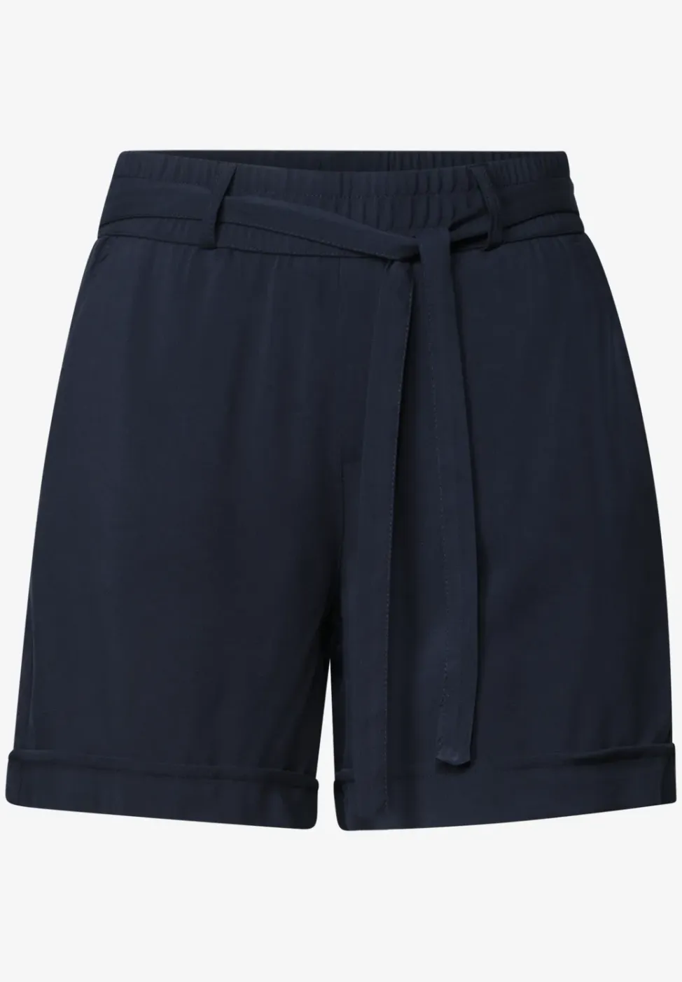High Waist shorts met riem