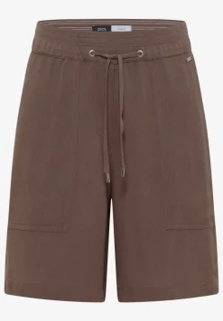 High Waist shorts met Wide Legs en structuur