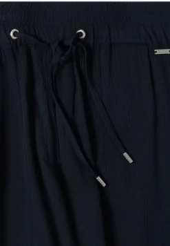 High Waist shorts met Wide Legs en structuur