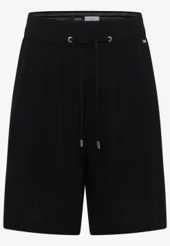 High Waist shorts met Wide Legs en structuur