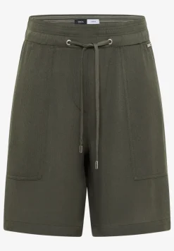 High Waist shorts met Wide Legs en structuur