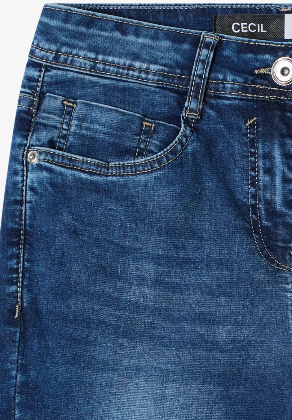 High Waist Slim Legs jeans in Slim Fit