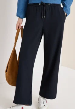 High Waist straight legs broek in Loose Fit