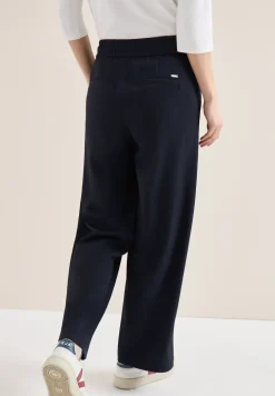 High Waist straight legs broek in Loose Fit