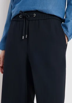 High Waist straight legs broek in Loose Fit
