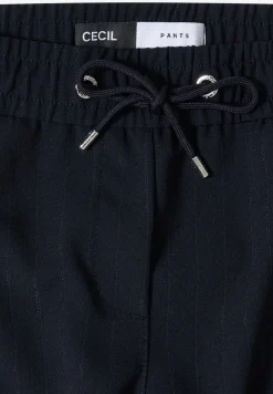 High Waist straight legs broek in Loose Fit