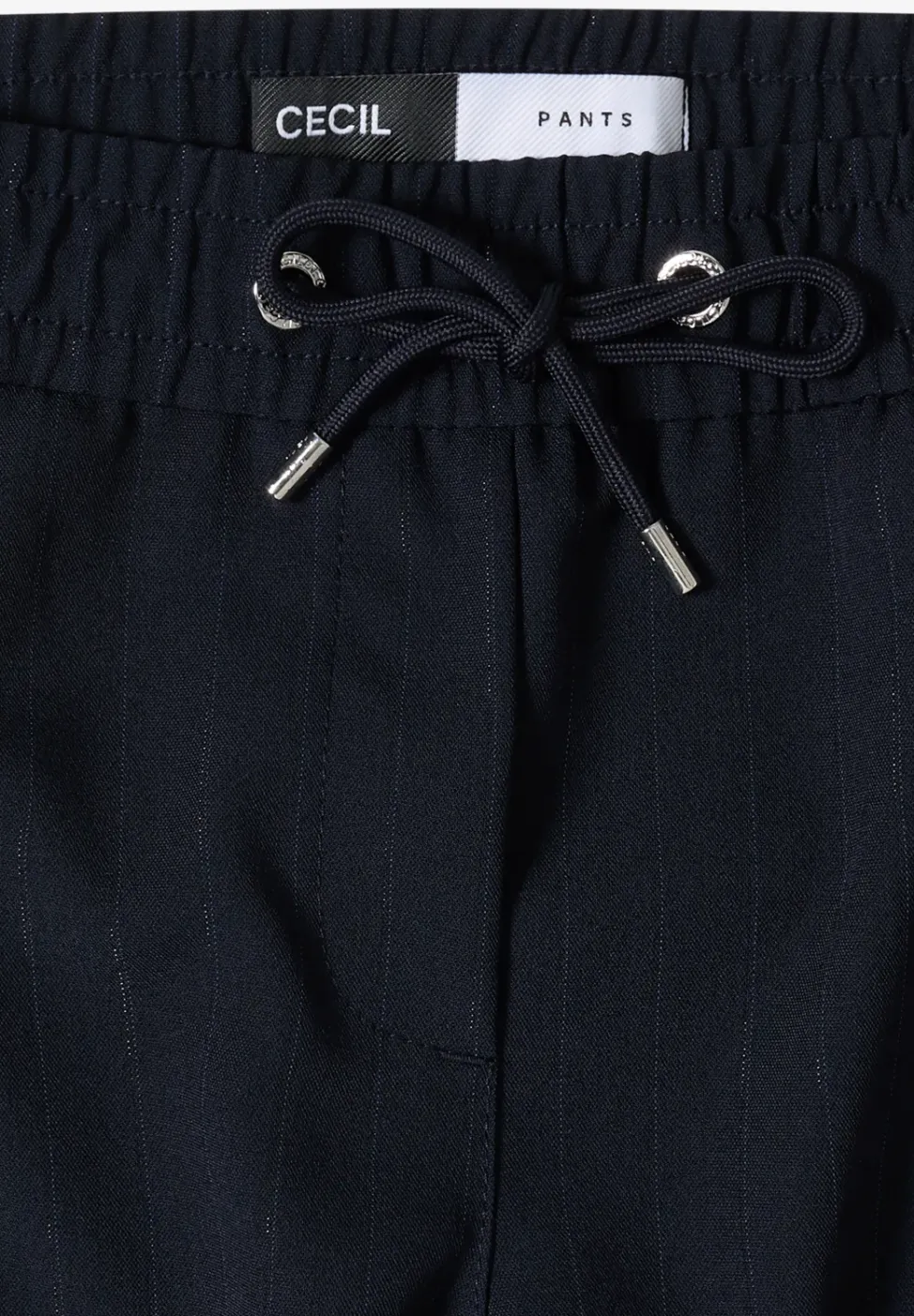High Waist straight legs broek in Loose Fit
