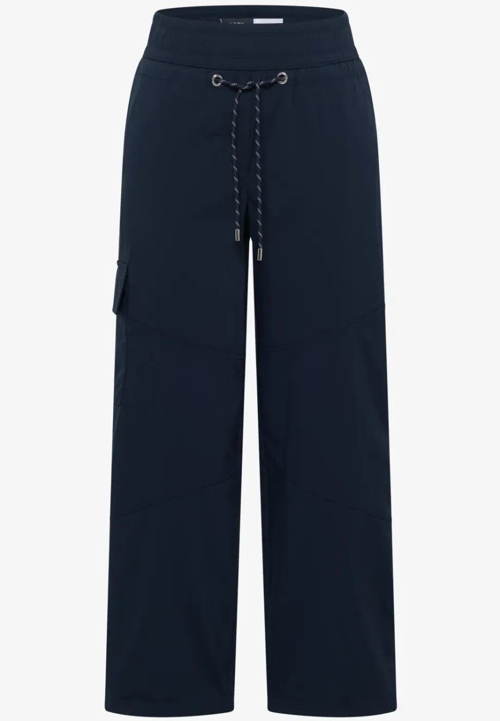 High Waist straight legs broek in Loose Fit