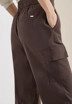 High Waist straight legs broek in Loose Fit