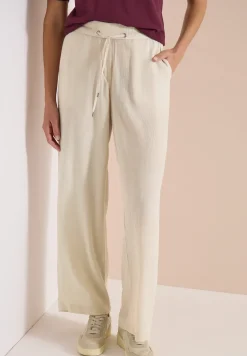 High Waist straight legs broek in Loose Fit