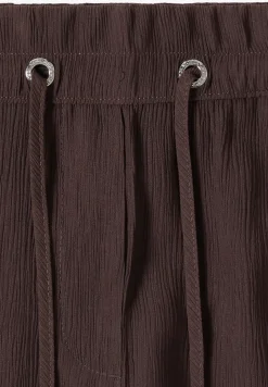 High Waist straight legs broek in Loose Fit