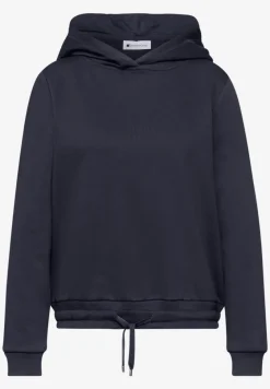 Hoodie in effen kleur