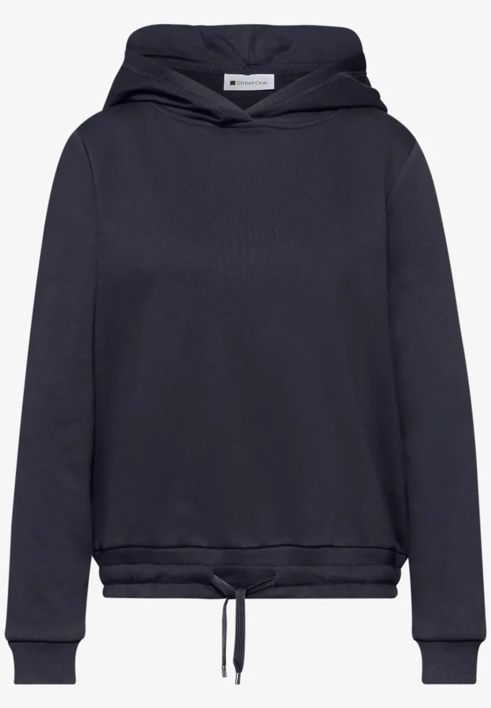 Hoodie in effen kleur