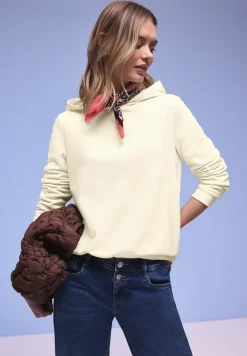 Hoodie in effen kleur