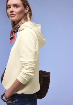 Hoodie in effen kleur