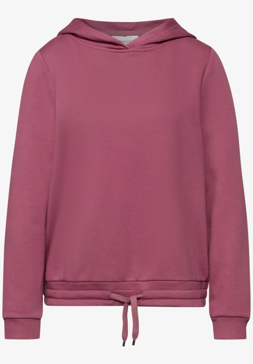 Hoodie in effen kleur
