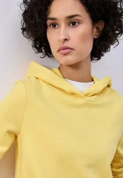Hoodie in effen kleur