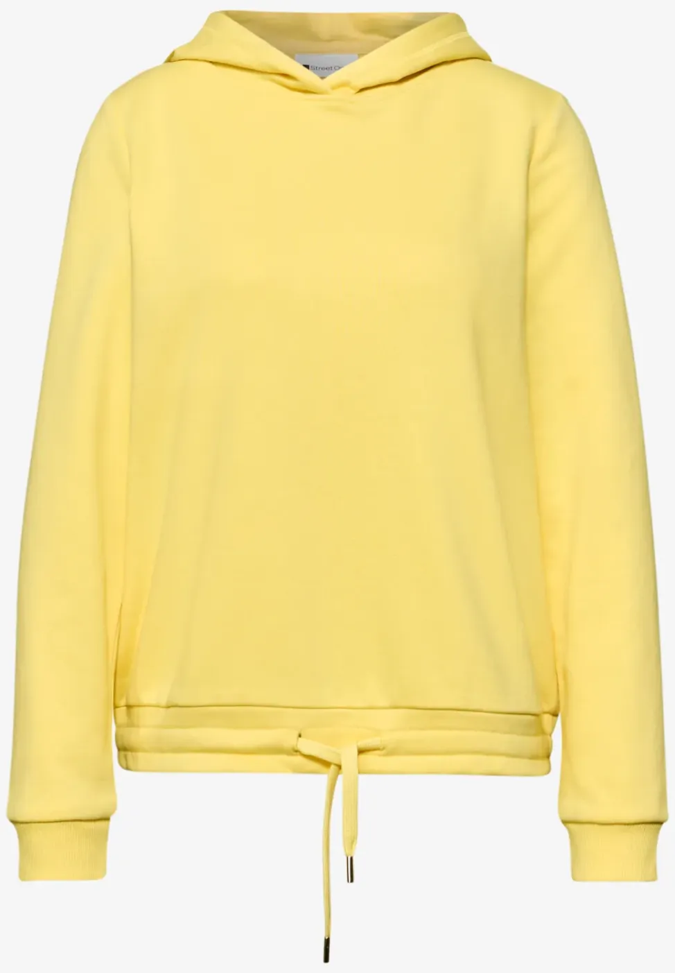 Hoodie in effen kleur