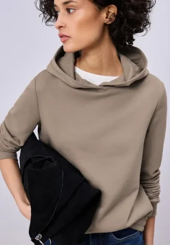 Hoodie in effen kleur