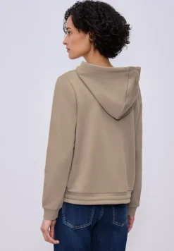 Hoodie in effen kleur