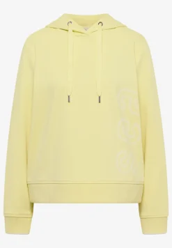 Hoodie met achteropdruk