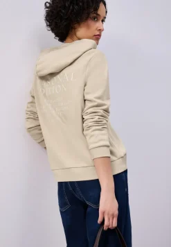 Hoodie met achteropdruk