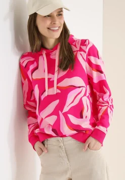 Hoodie met bloemenpatroon