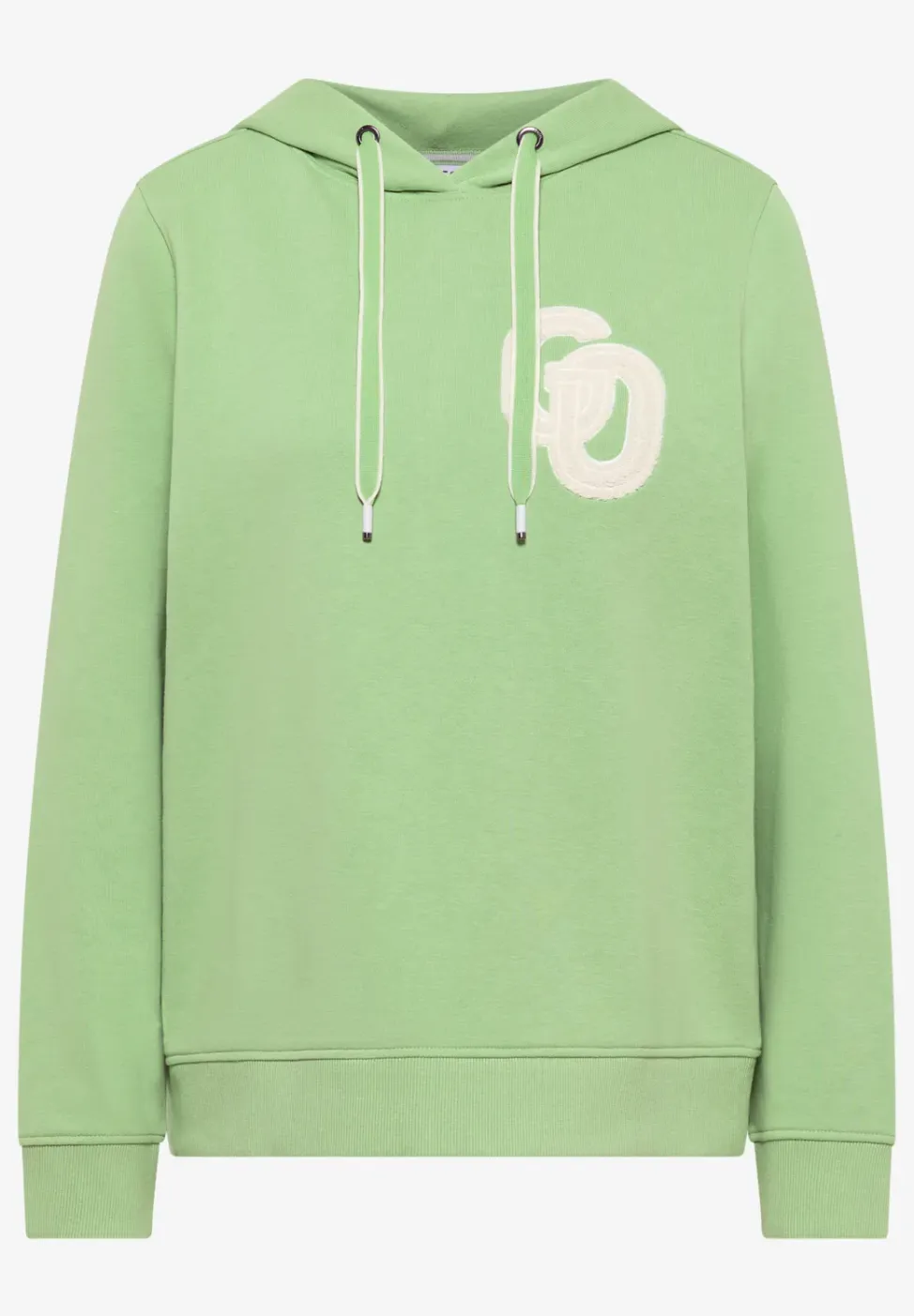 Hoodie met borduursel