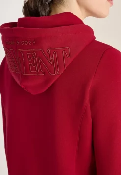 Hoodie met borduursel