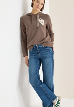 Hoodie met borduursel