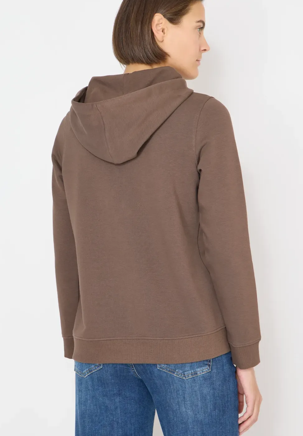 Hoodie met borduursel