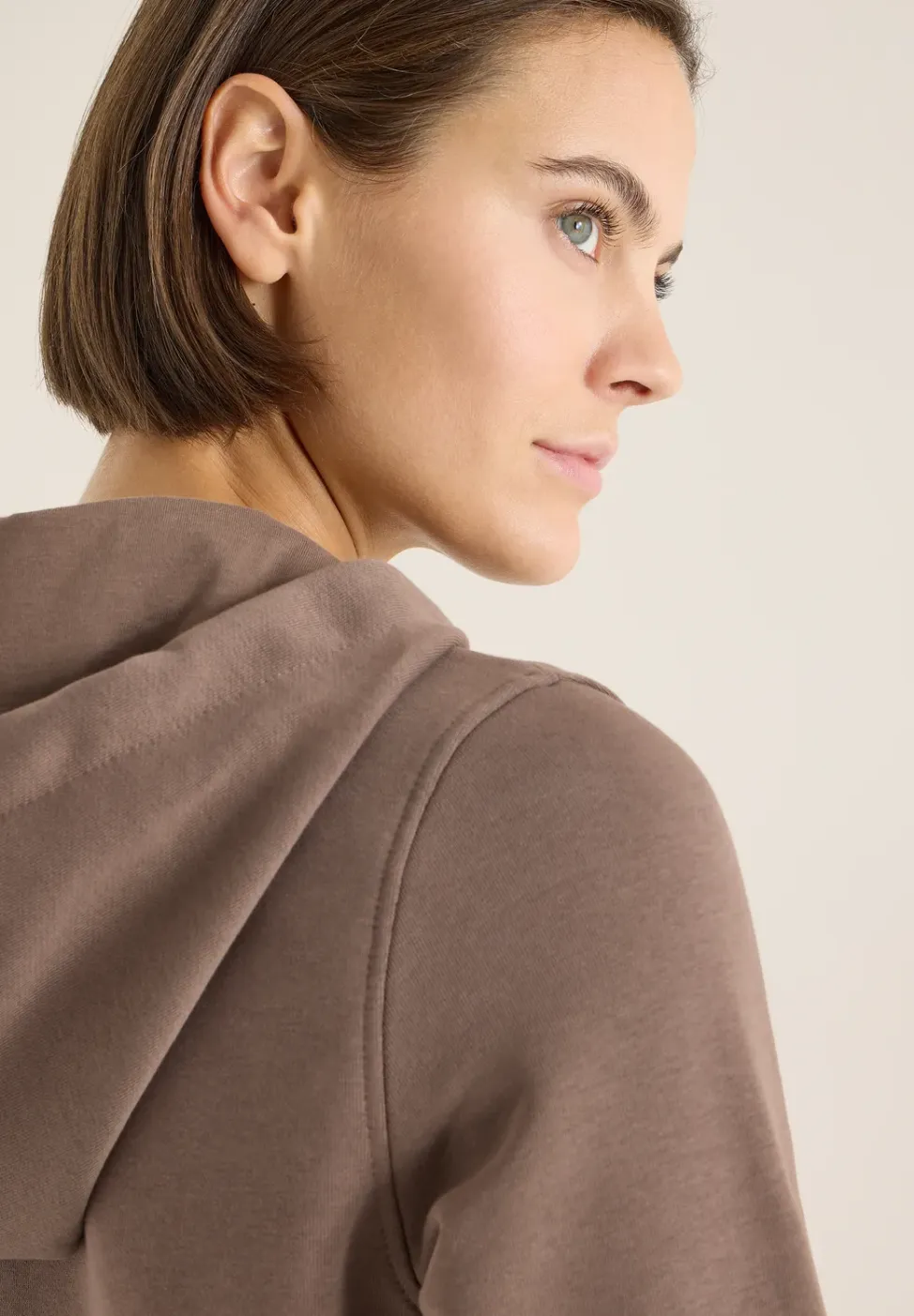 Hoodie met borduursel