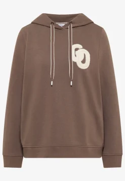 Hoodie met borduursel