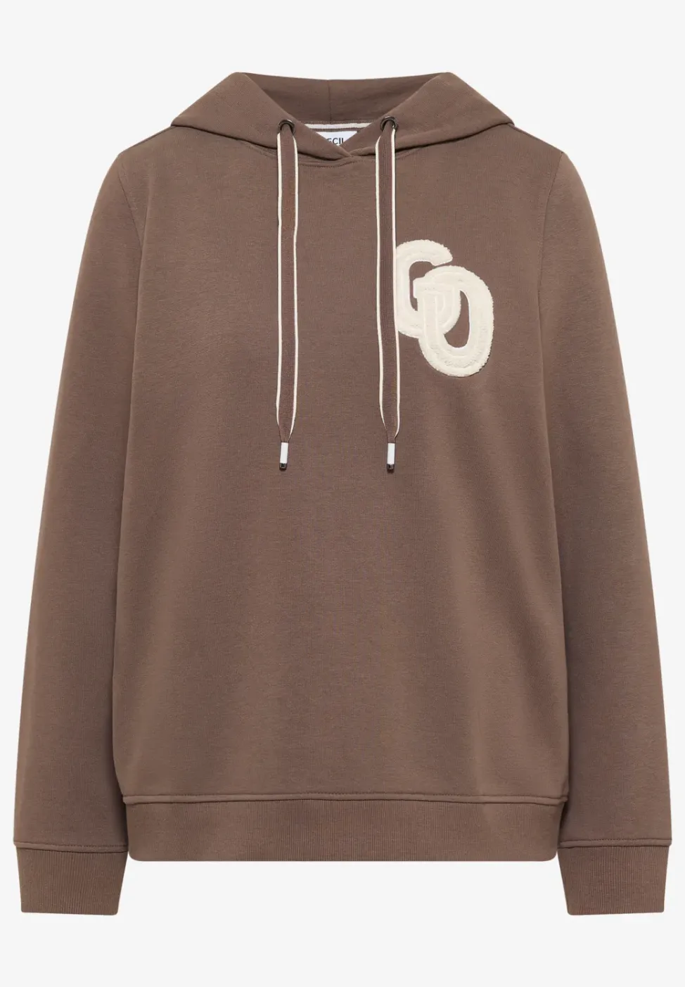 Hoodie met borduursel