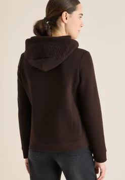 Hoodie met borduursel
