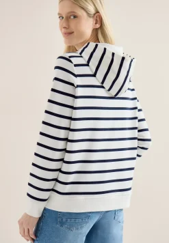 Hoodie met borstprint