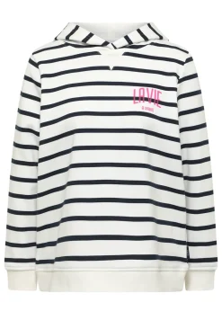 Hoodie met borstprint