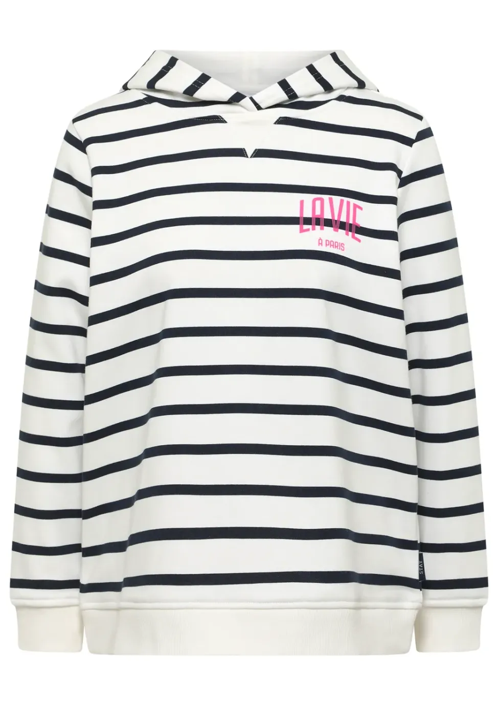 Hoodie met borstprint
